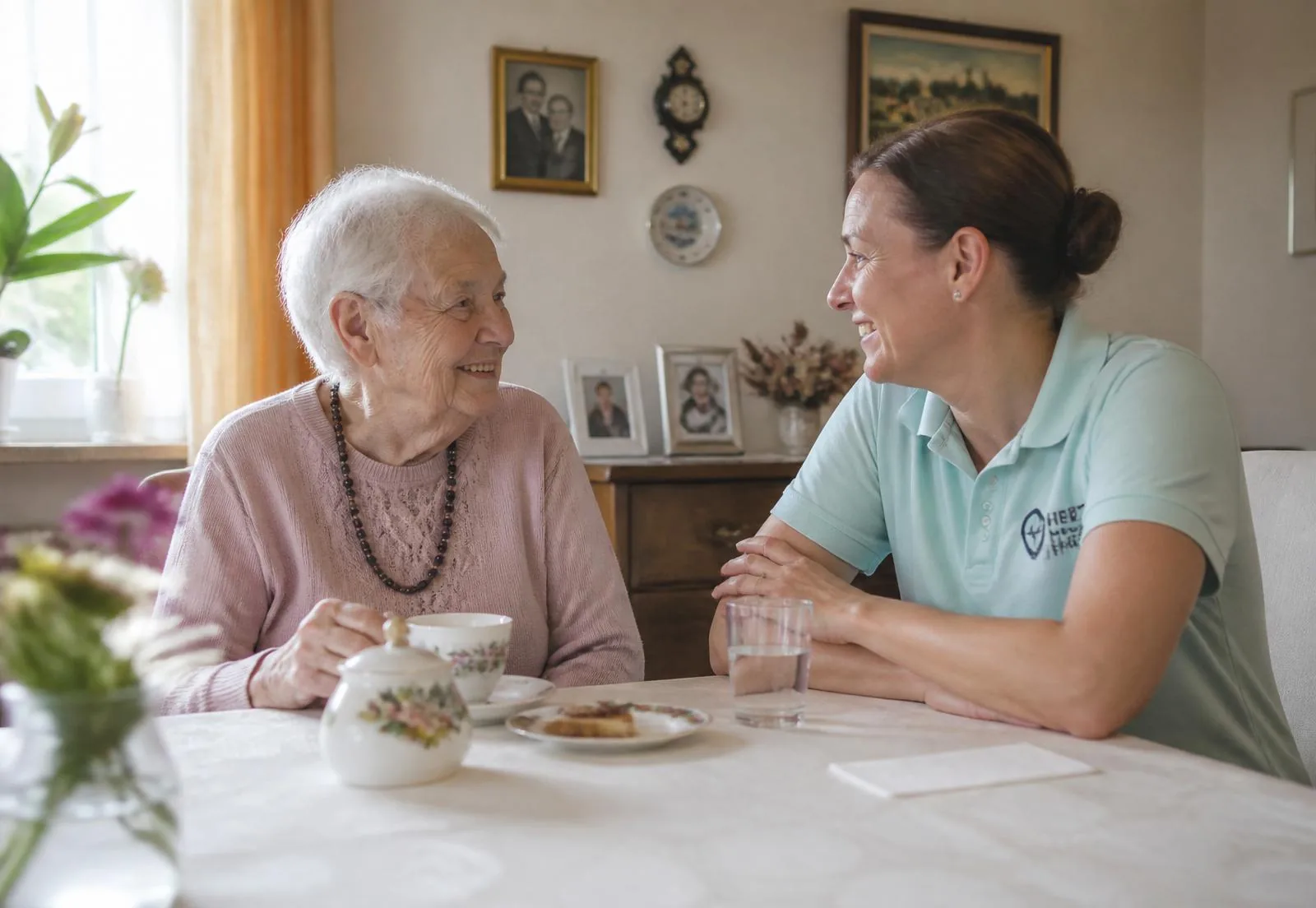 Freundliche Alltagsbegleitung in Görlitz bei einer Seniorin zu Hause